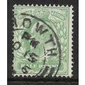 GREAT BRITAIN 1902 EDWARD V11 1/2d YELLOWISH GR...