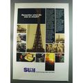 1982 Sun Company Ad - Remember When Life Was so Simple