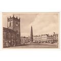 Market Square Richmond North Yorkshire Postcard...