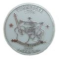 Tennessee State Quarter Fridge Magnet