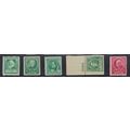 864 1c Henry Longfellow Barely Clears MNH VA0735a