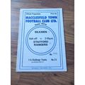 1973/74 Macclesfield Town vs Stafford Rangers -...