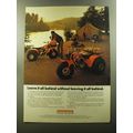 1982 Honda ATC Three-Wheeler Ad - Leave it all ...