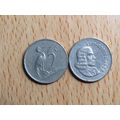 Suid Africa South Africa 1965 5 Cent Coin