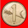 Ⰶ WHEAT SPRIG (1948-2006): SWITZERLAND★1 RAPPEN...