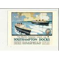 Southern Railway SOUTHAMPTON DOCKS Advertising ...