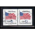 Used 2890 32c G Old Glory Very Fine CNP Left A3...