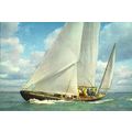 Yacht BLOODHOUND Postcard (J. Arthur Dixon SS.2...