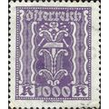 AUSTRIA, Hammer and tongs, violet 1923, 1000kr