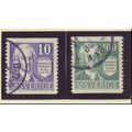 Sweden Stamps Scott #266 To 267, Used