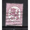 FINLAND 1917 SG 198a 40p PURPLE FINE USED #7