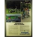 1980 Vespa Si Moped Ad - Vespa's Yes Machine