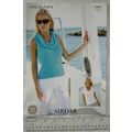 Vintage: Sirdar 8868 tops, ocean, 32-42 inch, 8...