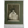 1901 illustration: Portrait by Velasquez, Infga...
