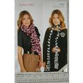 Vintage: Sirdar 9432 scarf, Salsa!, 1/2 or 1 ball