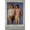 Vintage: Sirdar 9935 sweater, DK, 28-40 inch, 7...