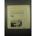 1956 Argus C-4 Camera Ad - The ultimate in fine American 35mm cameras