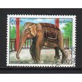 Laos - 1994 - 400k Ceremonial Elephants, Used