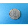1955 QUEEN ELIZABETH II ENGLISH SHIELD ONE SHIL...