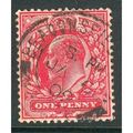 GB stamps 1902-10 KEV11 - 1d SG219 Beaconsfield