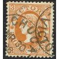 Victoria 1905 3d Orange Brown SG420 FU