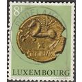 Luxembourg. 8f value. Musee de L'Etat. Fine Used