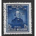 BELGIUM 1947 FINE ARTS FESTIVAL 3F.15 BLUE JOSE...