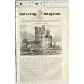 1834 The Saturday Magazine No. 137 Caernarvon C...