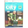 2002 programme Manchester City v. Sheffield Wed...