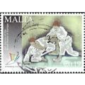 MALTA, Smaill States Games, Judo, green-yellow ...