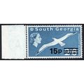 South Georgia 1971 Sg29 15p on 2/6 blue wmk 12 ...