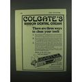 1920 Colgate's Ribbon Dental Cream Toothpaste Ad!