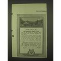 1922 Binney & Smith Crayola Crayons Ad - Essential