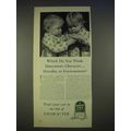 1940 Quaker State Oil Ad - Heredity or Environment