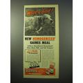 1951 Gaines Meal Dog Food Ad - What a Find