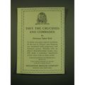 1918 houghton Mifflin Company Ad - They the cru...