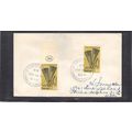 Cover Isreal Stamps/2 CV02721