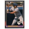 1985 Donruss baseball card 638 German Rivera RC