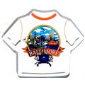 Baltimore Maryland Tee Shirt Fridge Magnet