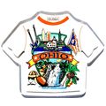Ohio Tee Shirt Fridge Magnet