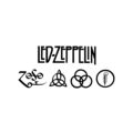 LED ZEPPELIN Band Decal Sticker USA Seller