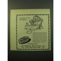 1950 Crosse & Blackwell Kippered Herring Ad - If you think this is scrubbing
