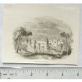 1860s engraving - Leicester Abbey