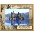 Crater Lake Oregon Engraved Wood Picture Frame ...