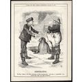 ARBITRATION 1891 Sir John Tenniel - Joseph Swai...