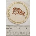 vintage Beer Mat - The Fox Inn & Restaurant, Ru...