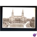 Yorkshire LEEDS Civic Hall Postcard by Valentin...