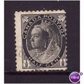 Canada 1898 SG 150 1/2c Grey Black Fine used