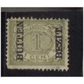 NETHERLANDS INDIES 1908 1C BUTTEN BEZIT FU SG161