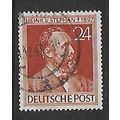 GERMANY 1947 24pf BROWN DR VON STEPHAN SG 949 F...